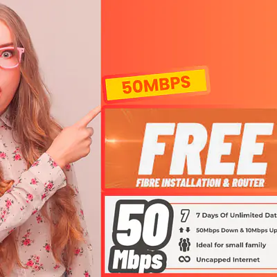 50mpbs HEROTEL 7 Days primary image