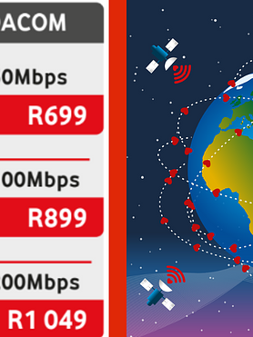 VODACOM FIBRE 200/200mbps