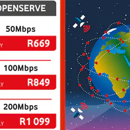 OPENSERVE FIBRE 200mbps PACKAGES - Master