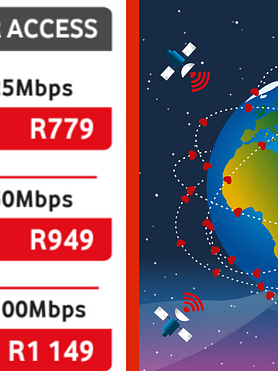 CLEAR ACCESS FIBRE 25/25