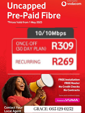 VODACOM 40/10Mbps